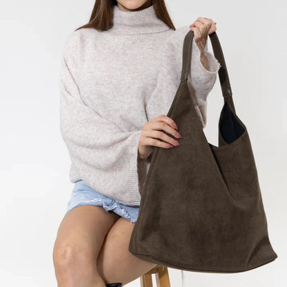 Everleigh™ | Vegan Suede Hobo Bag