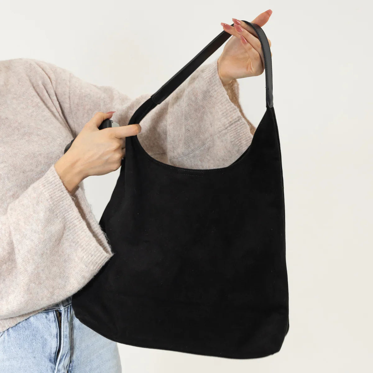 Everleigh™ | Vegan Suede Hobo Bag