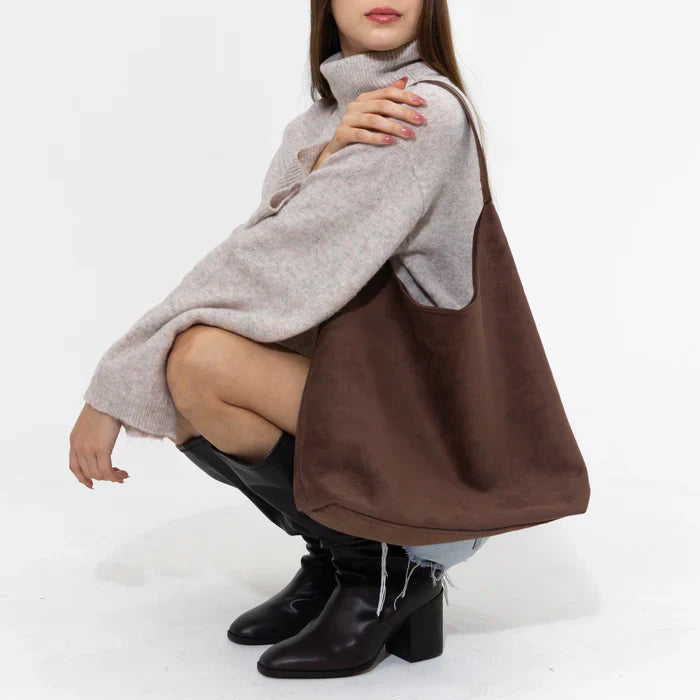 Everleigh™ | Vegan Suede Hobo Bag