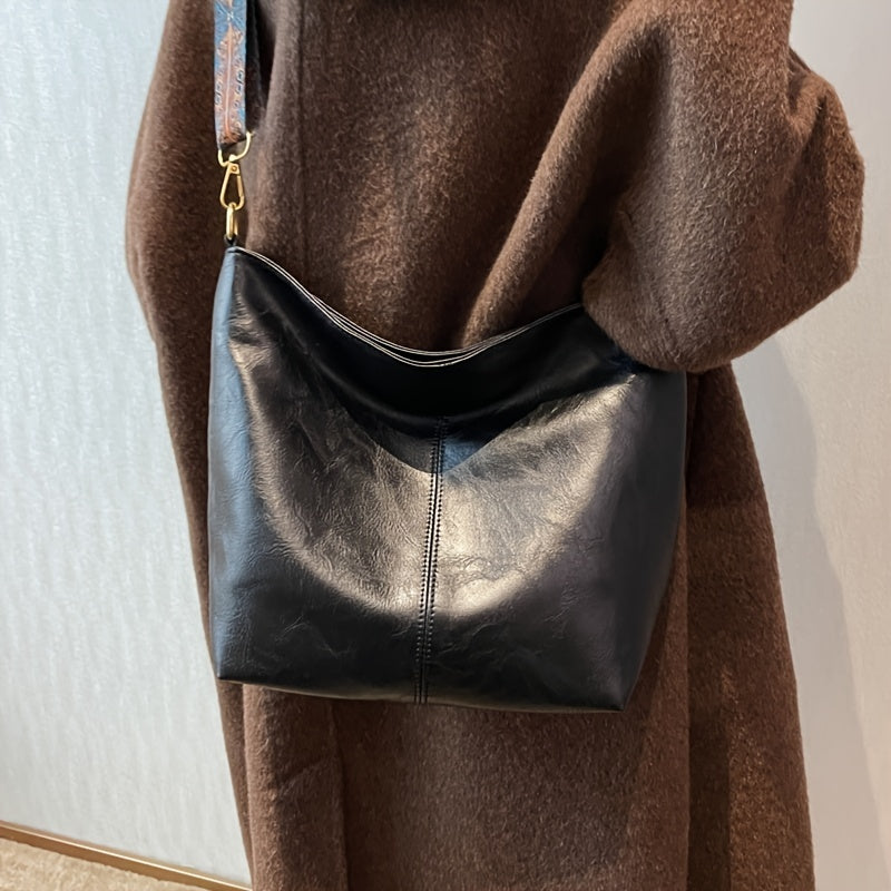 Raluca™ | Geometric Strap Hobo Bag