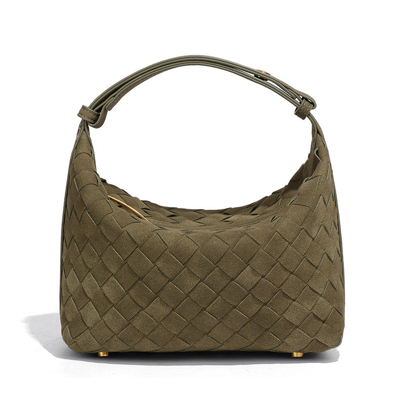 Jasmine™ | Woven Suede Bag