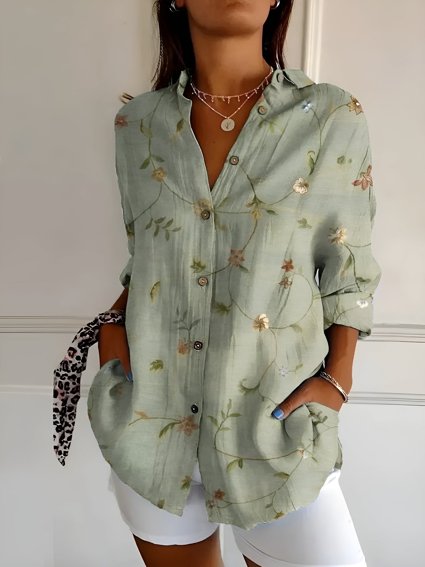 Isabella™ | Floral Breeze Blouse