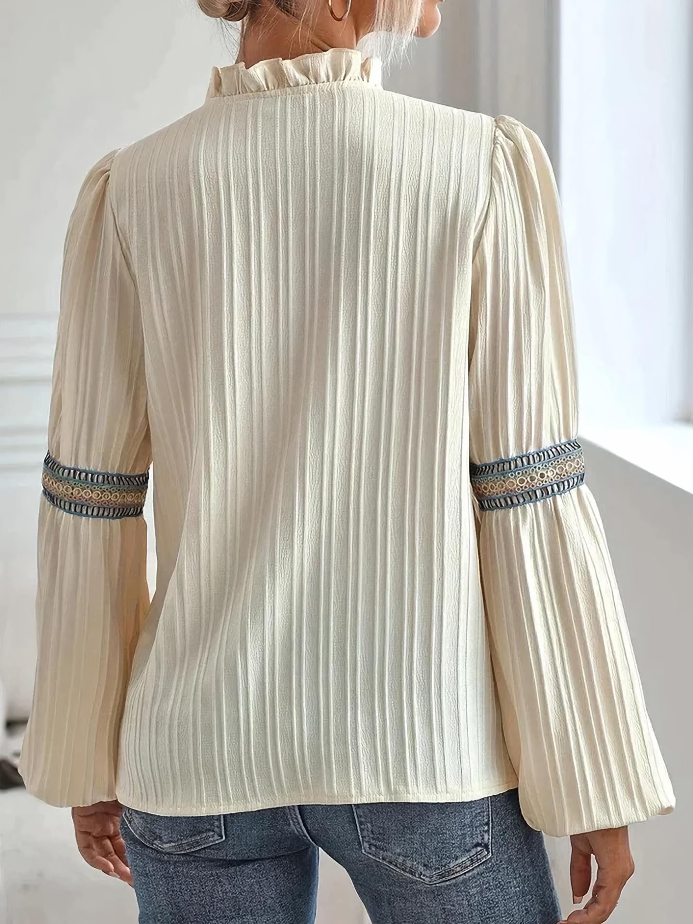 Grecia™|  Stunning V-Neck Blouse