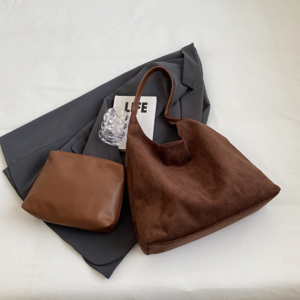 Everleigh™ | Vegan Suede Hobo Bag