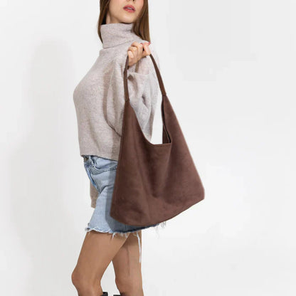 Everleigh™ | Vegan Suede Hobo Bag