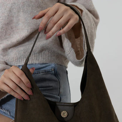 Everleigh™ | Vegan Suede Hobo Bag