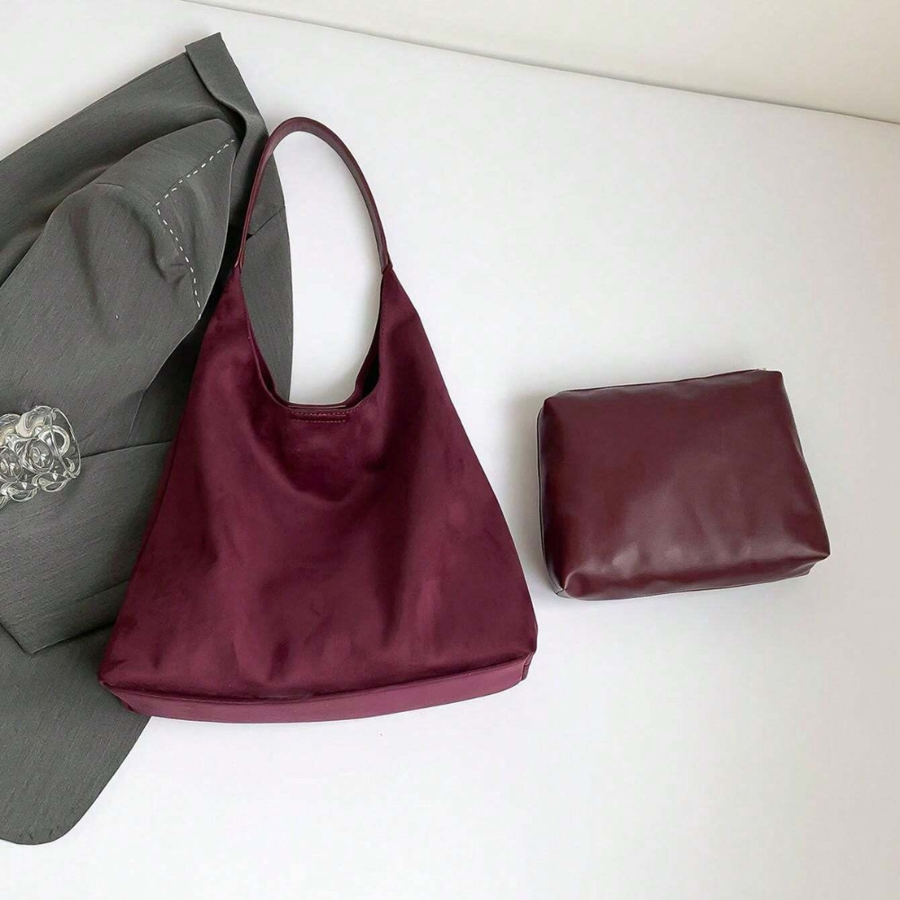 Everleigh™ | Vegan Suede Hobo Bag