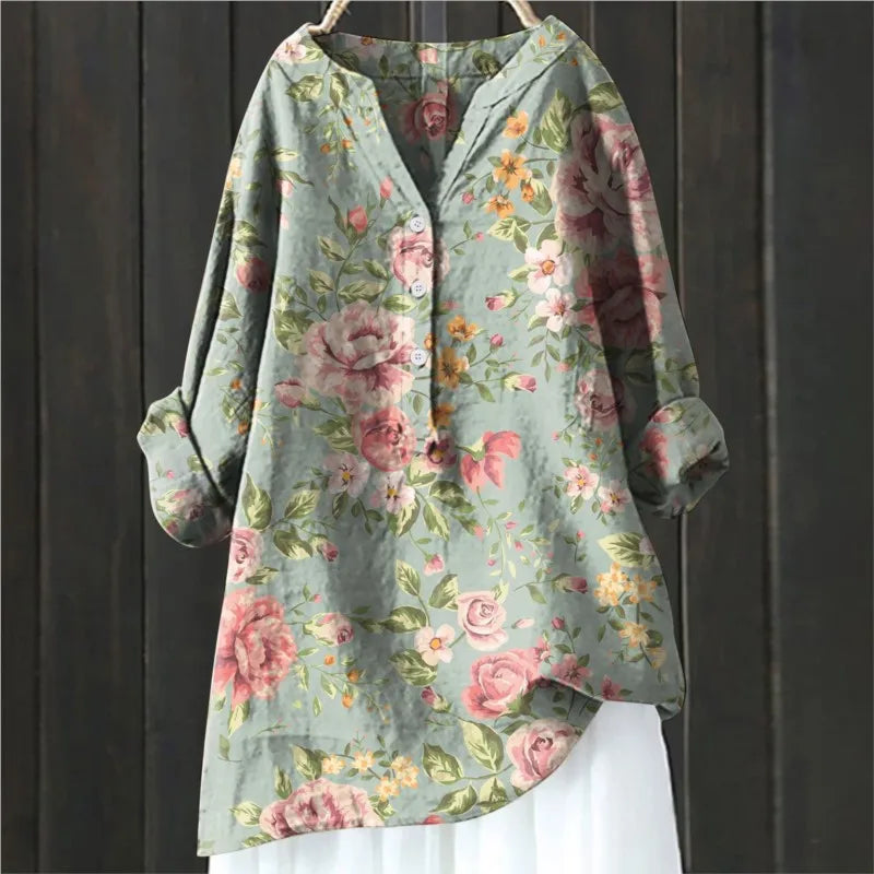 Charlotte™ | Stylish Floral Blouse