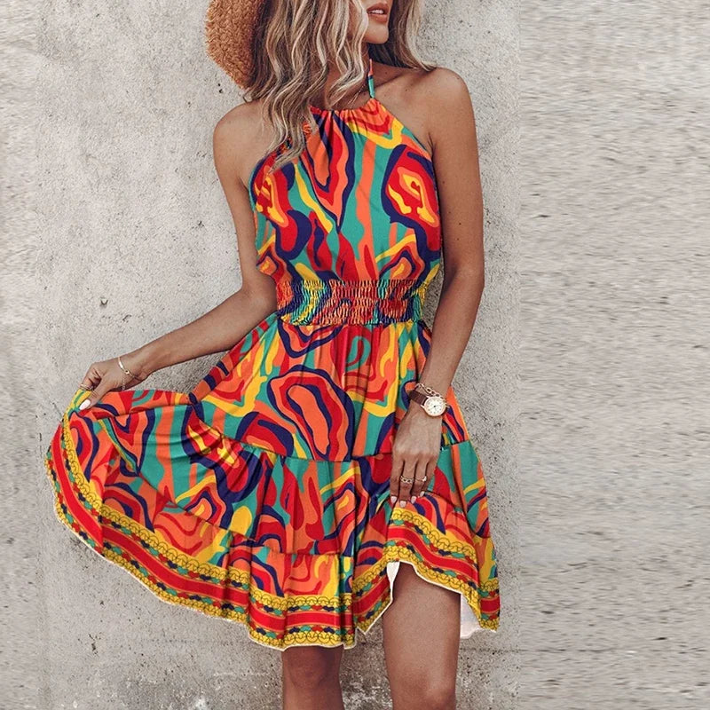 Zuri™ | Chic Halter Dress