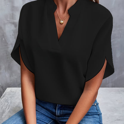 Renata™ | Relaxed Fit V-Neck Top