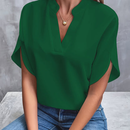 Renata™ | Relaxed Fit V-Neck Top