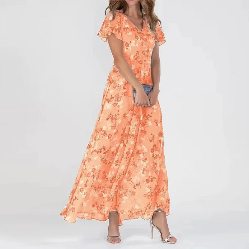 Sadie ™ | Elegant Floral Maxi Dress