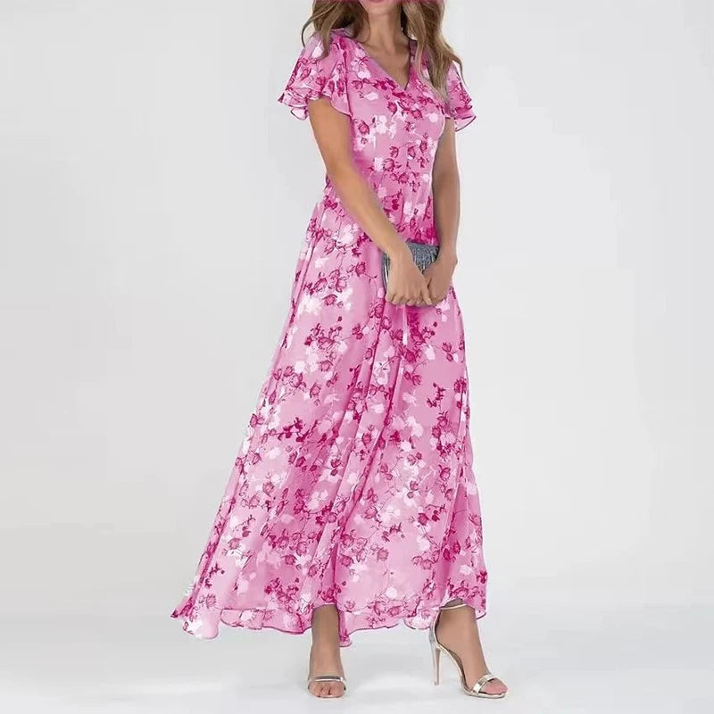 Sadie ™ | Elegant Floral Maxi Dress