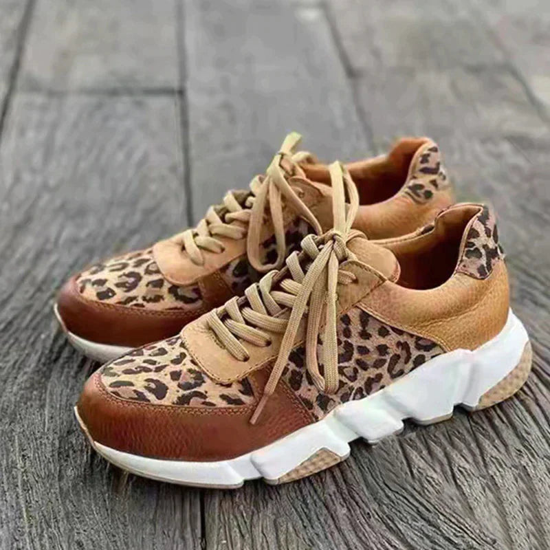 Georgia™ - Leopard Print Sneakers