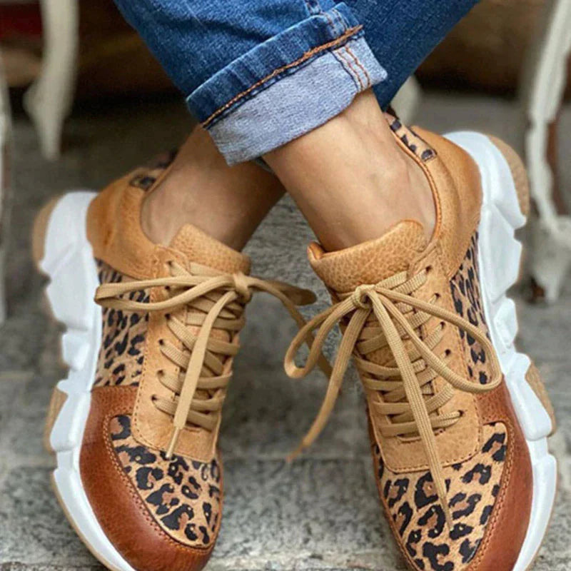 Georgia™ - Leopard Print Sneakers